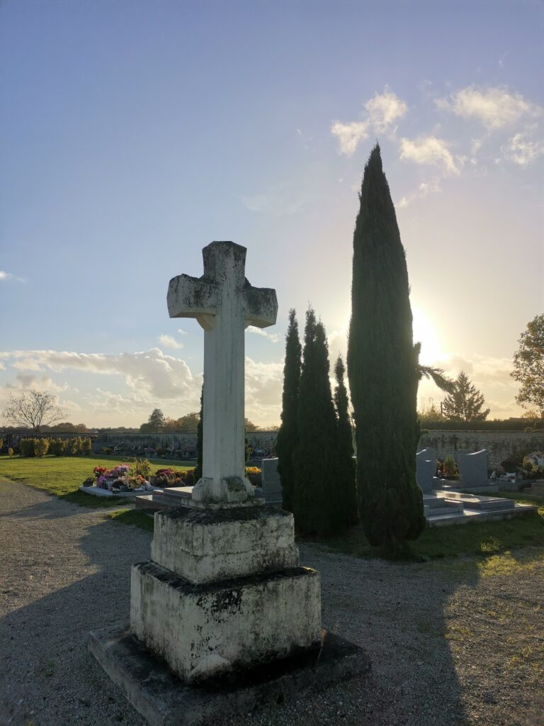 Espace dédié au cimetière